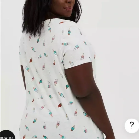 White ice cream slub pocket tee - Picture 4 of 4